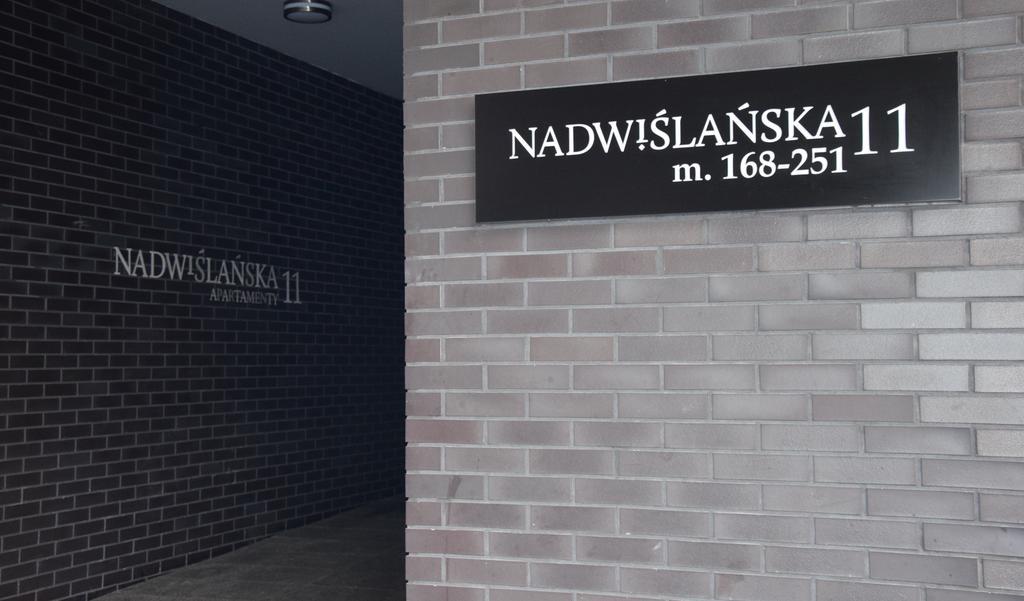 Nadwislanska 11 M.169 Lägenhet Kraków Exteriör bild